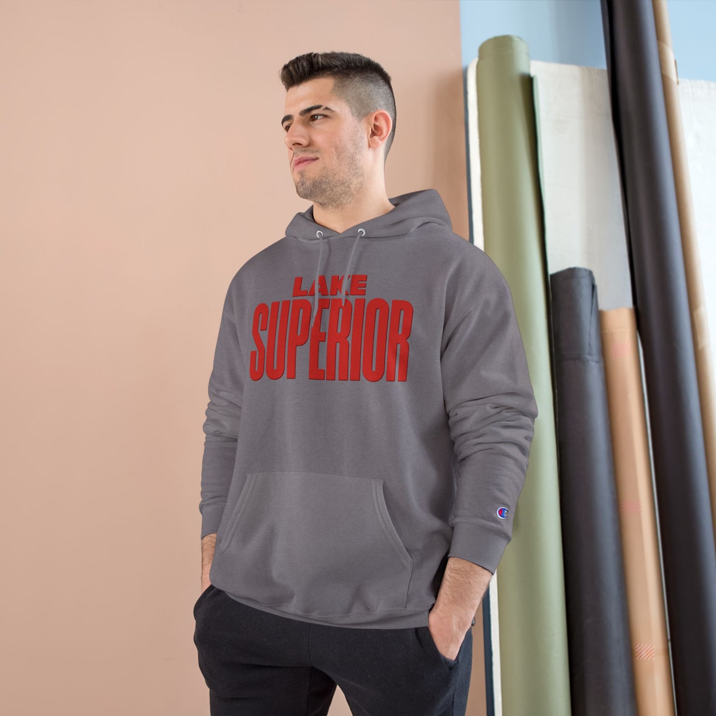 Lake Superior Cozy Hoodie, Perfect for Outdoor Adventures, Lake Days, Gifts for Nature Lovers, Comfortable Sweatshirt
