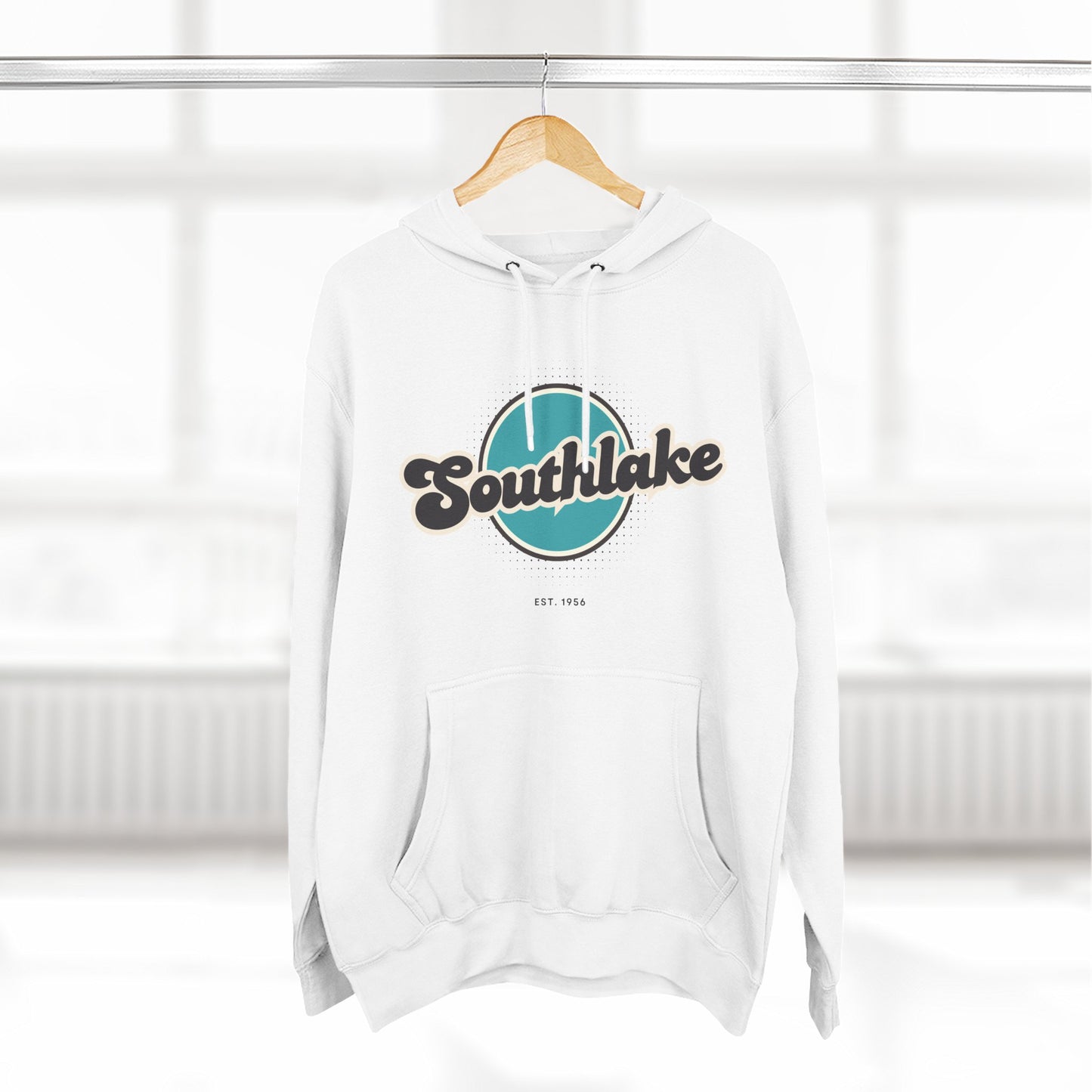 Southlake Retro Vibe Hoodie for Casual Days, Streetwear, Unisex Gift, Cozy Layering Apparel