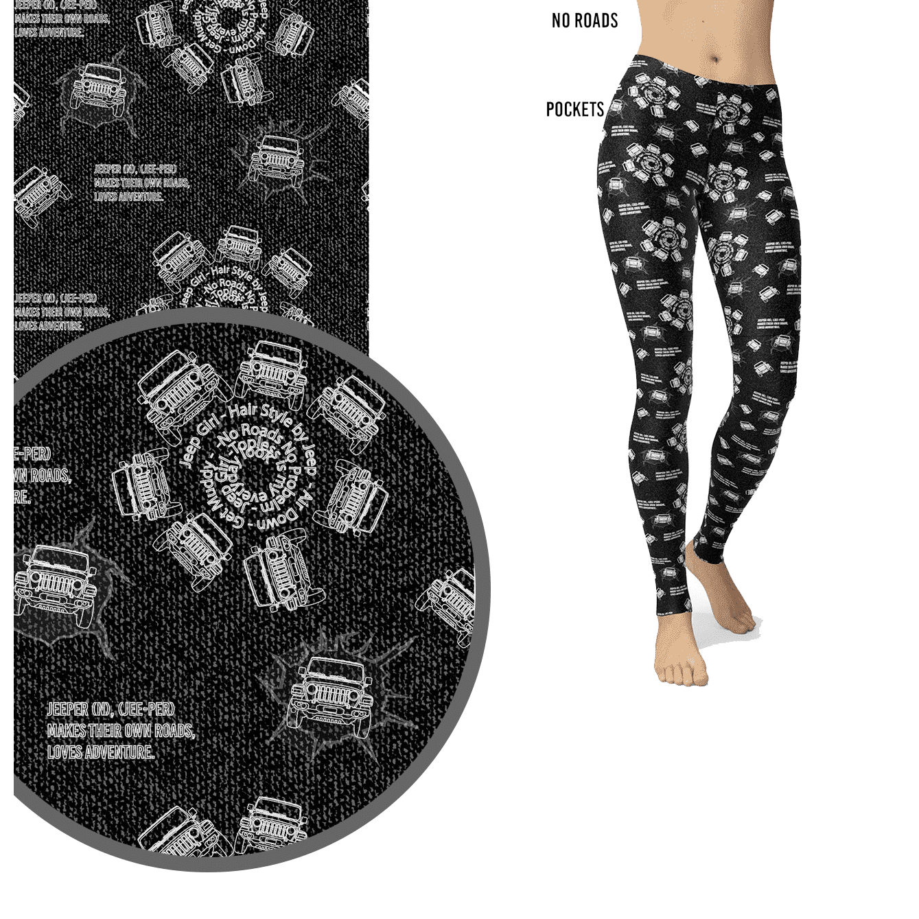 No Roads Jeeper Leggings