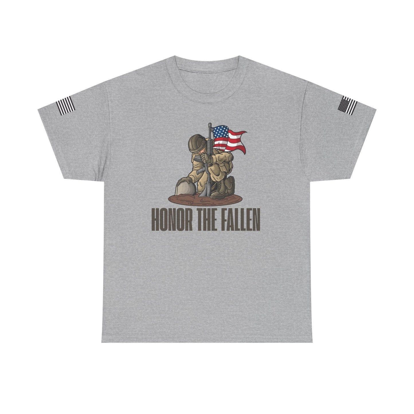 Honor the Fallen Unisex Heavy Cotton Tee, Memorial T-Shirt, Veteran Tribute Shirt, Patriotic Apparel, Independence Day Gift, Honor [...]