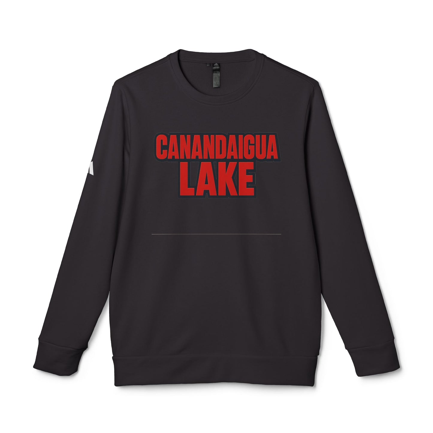 Canandaigua Lake Adidas Unisex Fleece Crewneck Sweatshirt