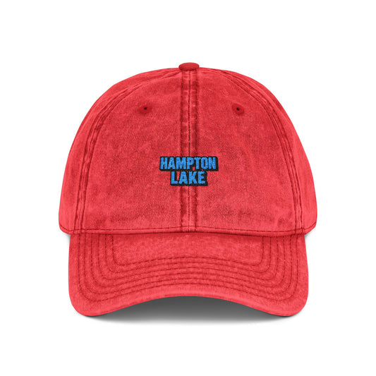Hampton Lake Vintage Cap (Embroidery)
