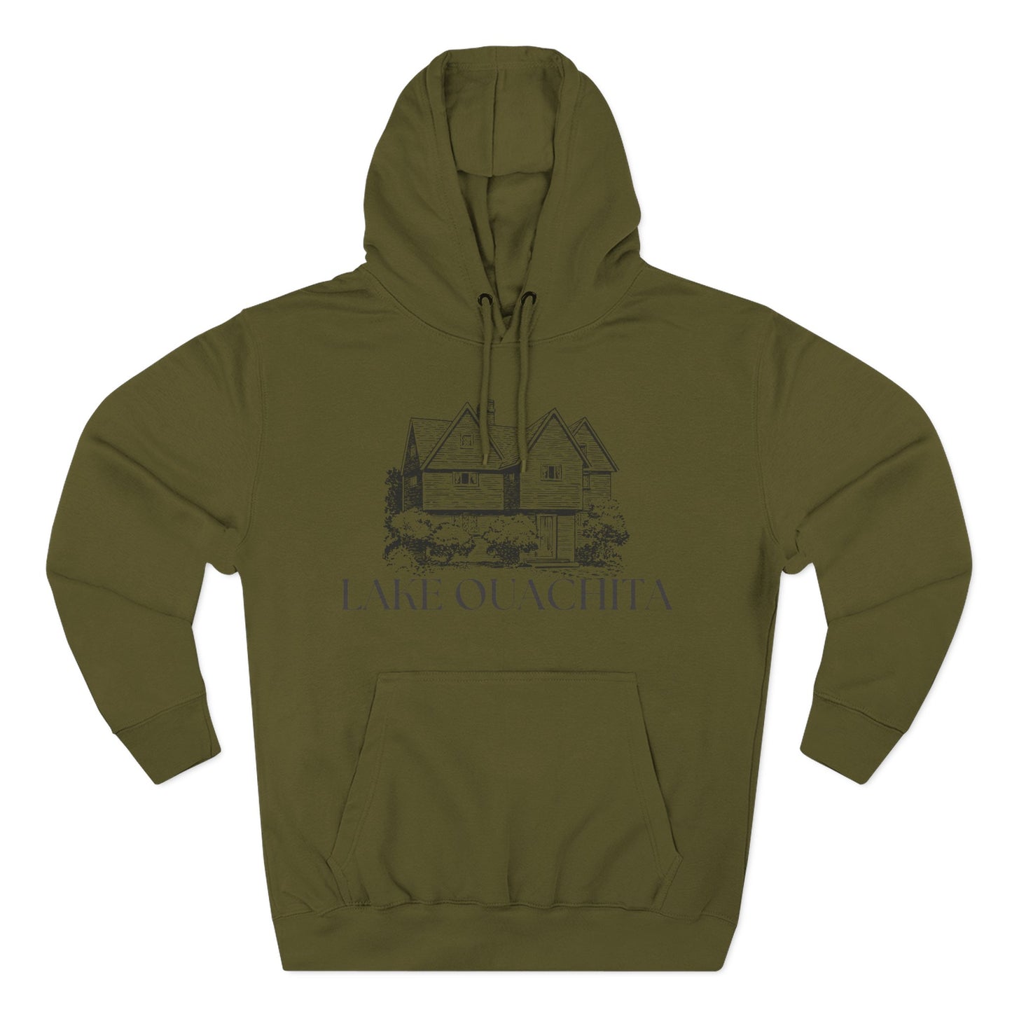 Lake Ouachita Hoodie, Great for Beach Trips, Lake Days, Gift for Summer Lovers, Casual Wear, Travel Essential