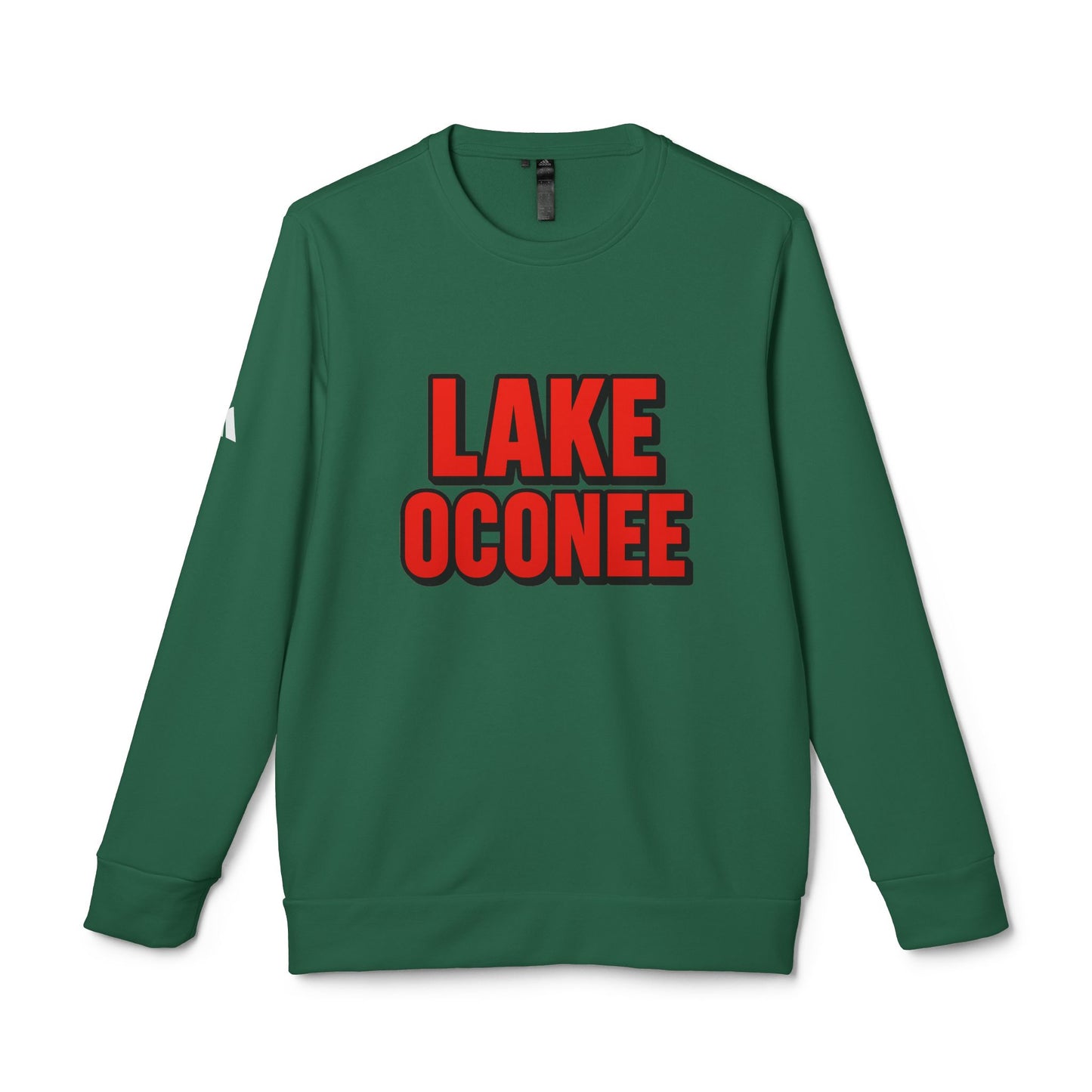 Lake Oconee Fleece Sweatshirt, Cozy Crewneck, Unisex Athletic Apparel, Perfect Gift for Travelers, Lake Lovers, Casual Outfit