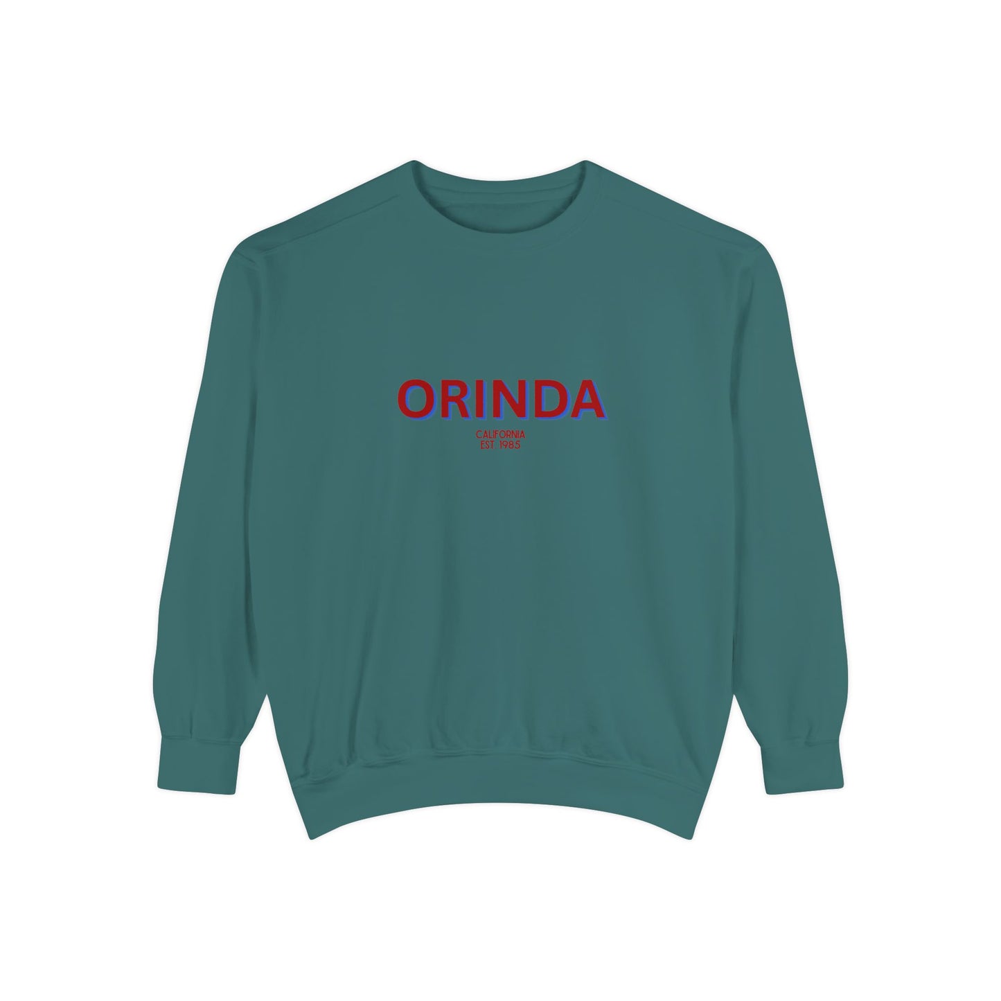 Orinda Unisex Garment-Dyed Sweatshirt | Cozy Fashion, Perfect for Casual Outings, Gifts, Fall & Winter Style, Everyday Comfort