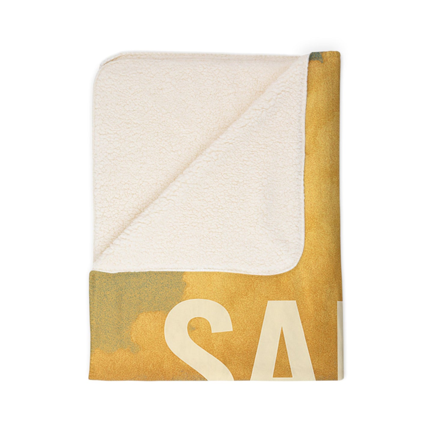 Salton Sea Fleece Sherpa Blanket