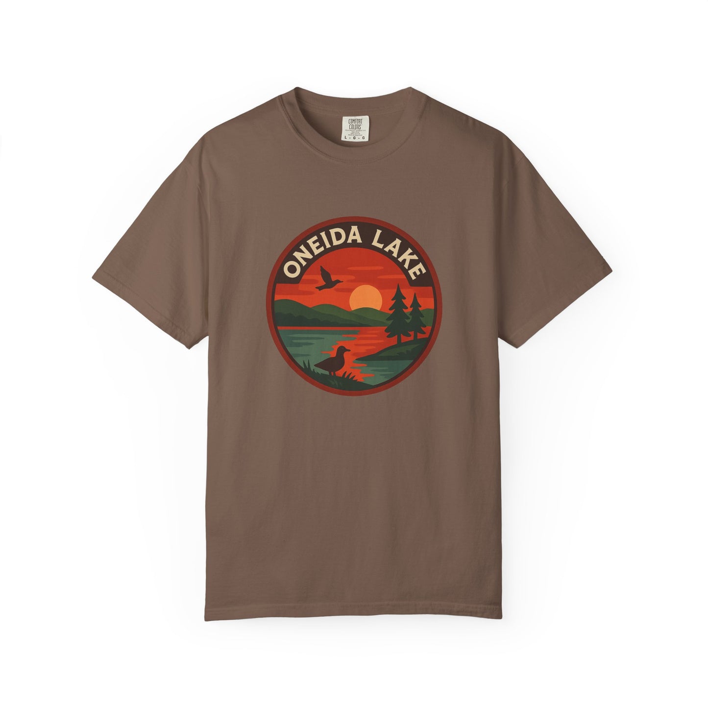 Oneida Lake Unisex Garment-Dyed T-shirt