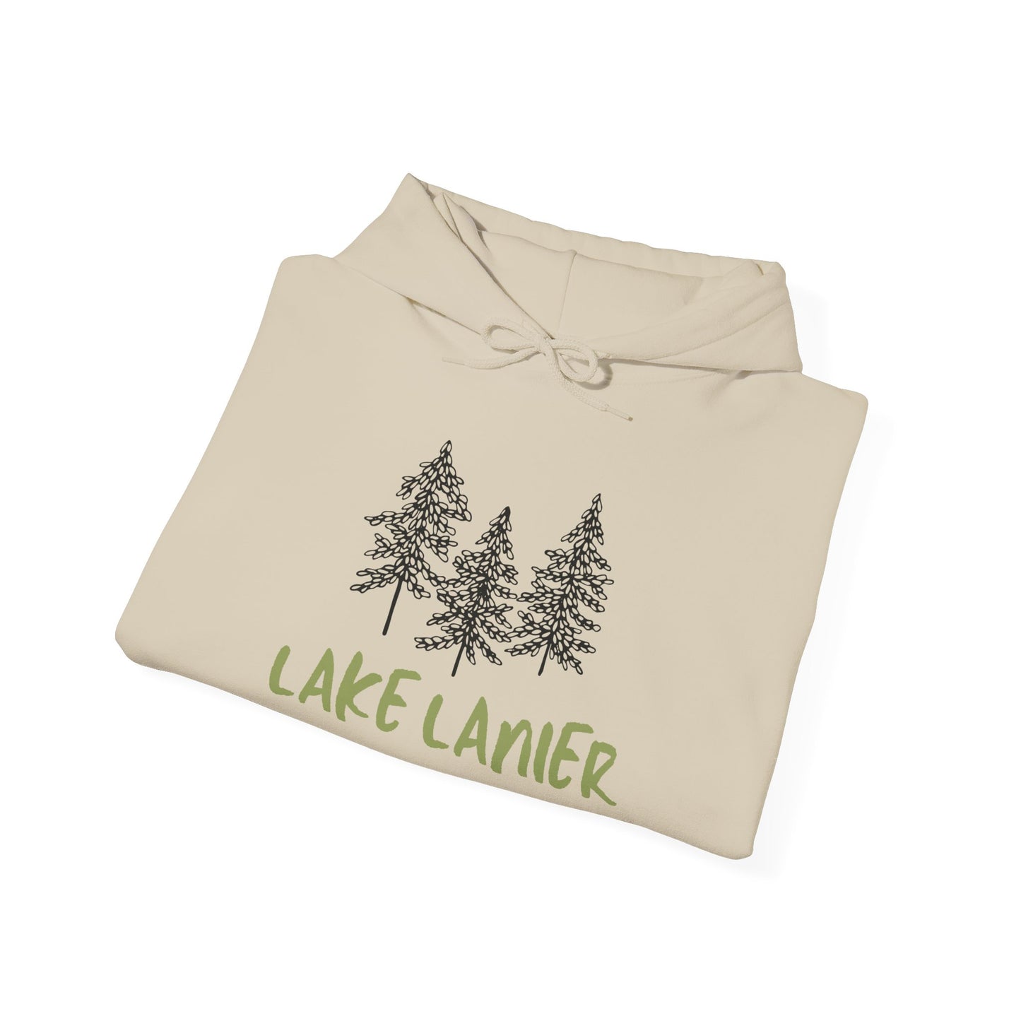Lake Lanier Hoodie, Cozy Unisex Sweatshirt, Nature Lover Gift, Lake House Apparel, Perfect for Outdoors, Summer Vibes, Travel Wear