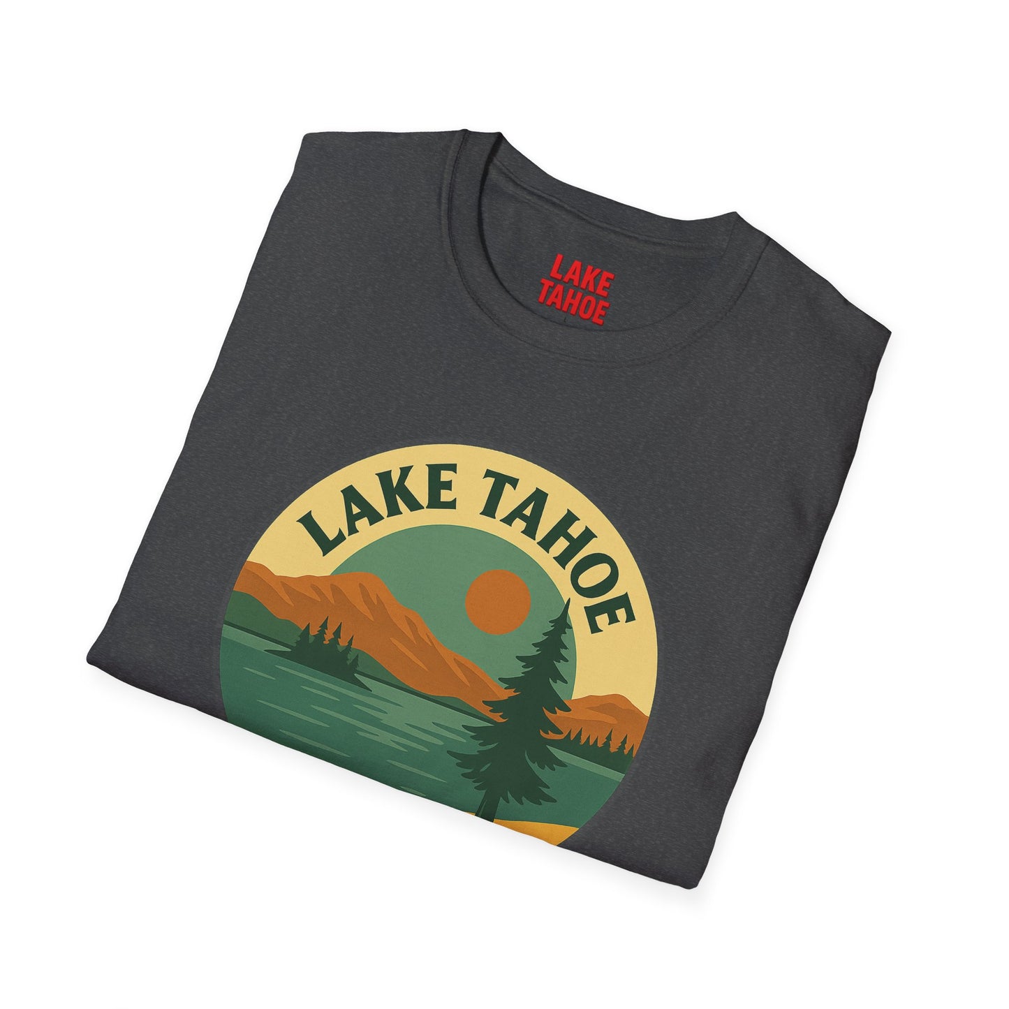 Lake Tahoe Nature Unisex Softstyle T-Shirt | Eco-Friendly Gift, Outdoor Adventure Shirt, Nature Lover Tee, Vintage Lake Apparel, [...]