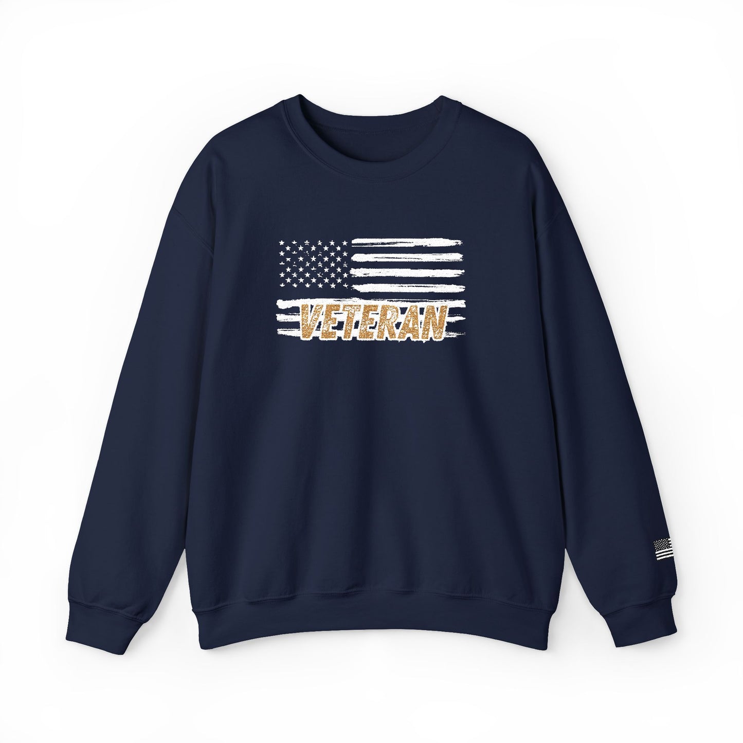 Patriotic Unisex Heavy Blend™ Crewneck Sweatshirt - Perfect for Independence Day, Casual Wear, Gifts, USA Pride, Everyday Comfort