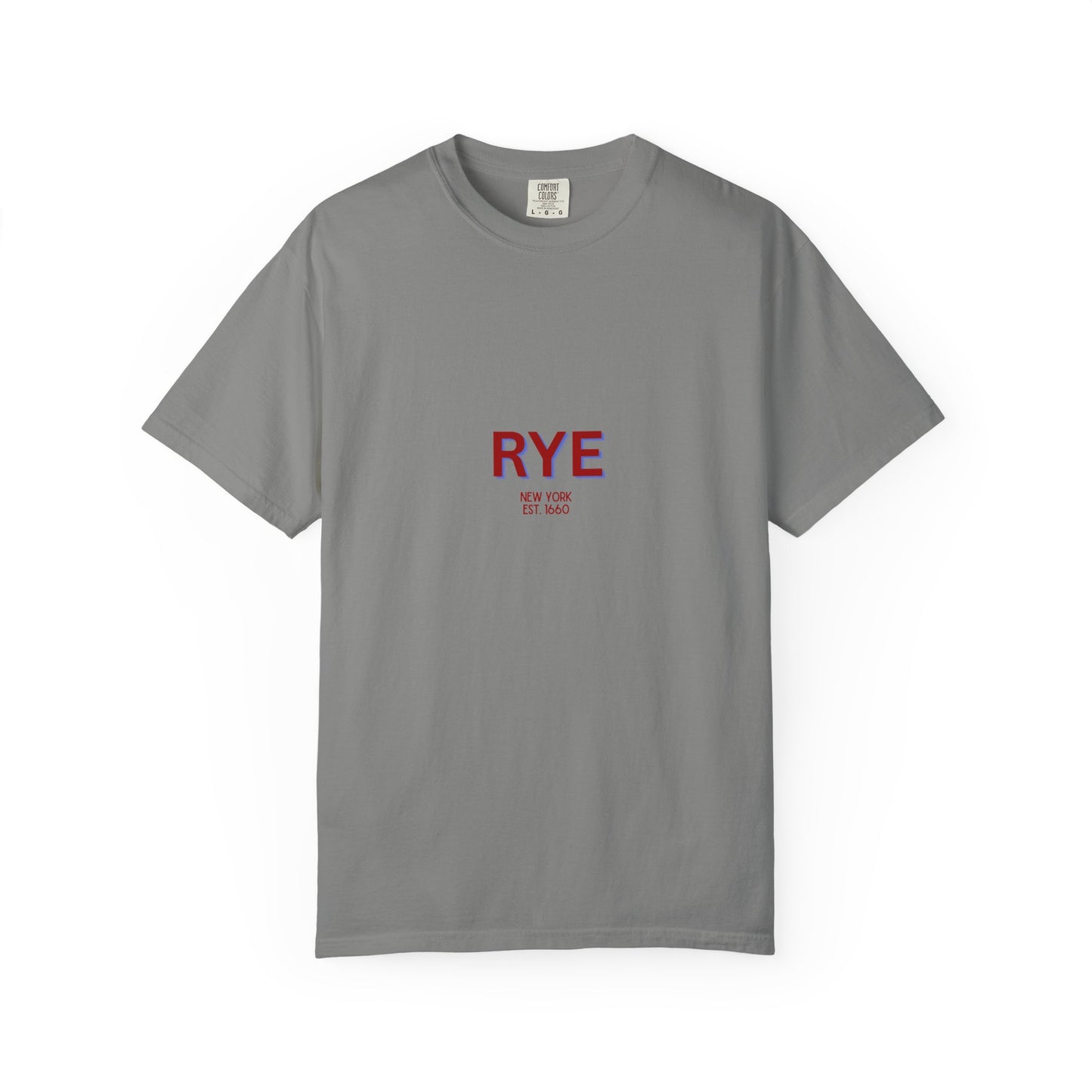 Rye Garment-Dyed Unisex T-Shirt, Casual Tee, Vintage Style Shirt, Everyday Wear, Birthday Gift, Unique Apparel