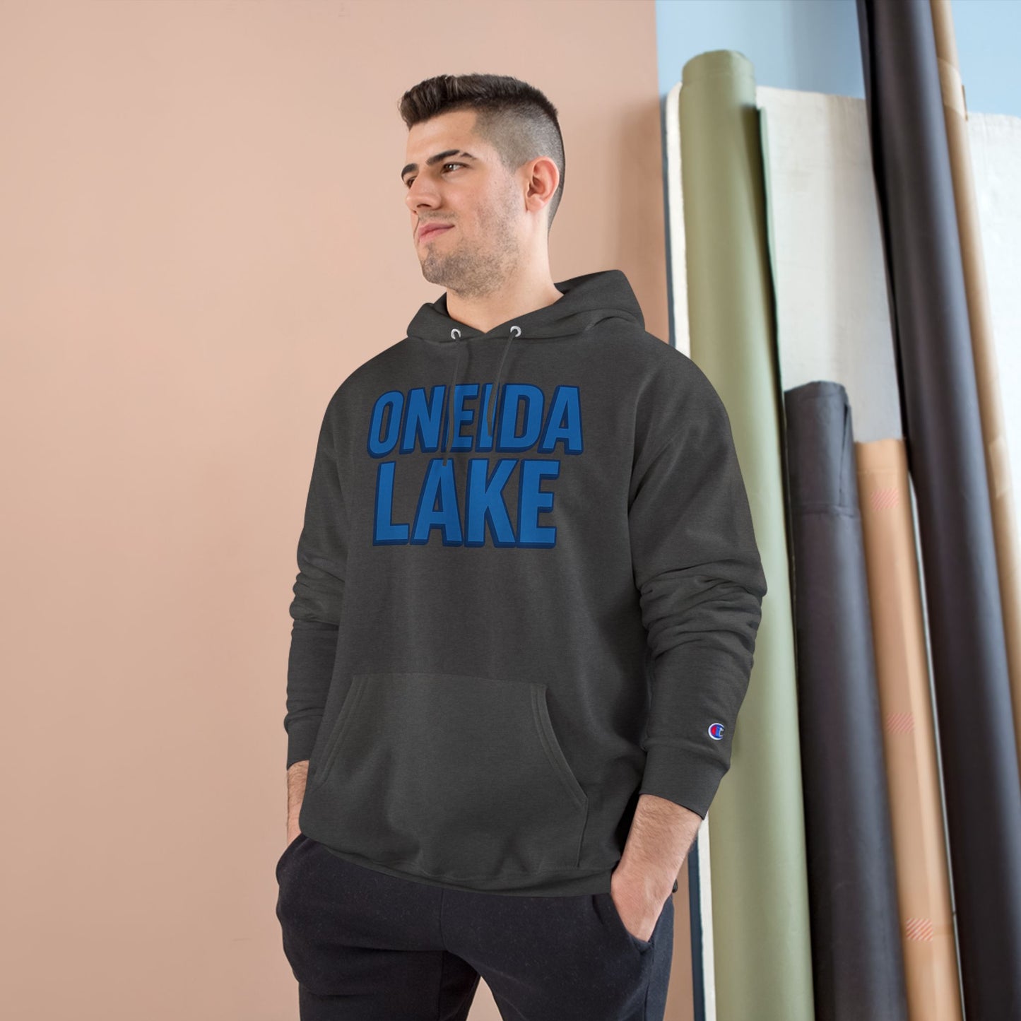 Oneida Lake Cozy Hoodie, Perfect for Outdoor Adventures, Lake Days, Gifts for Nature Lovers, Comfortable Sweatshirt