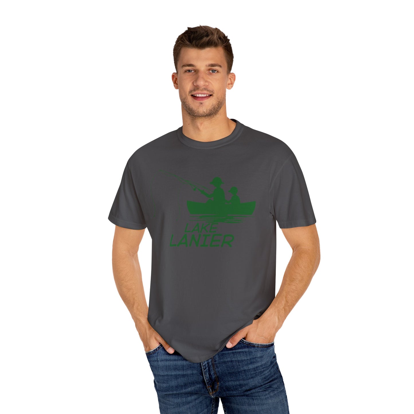 Lake Lanier Fishing Unisex T-shirt - Perfect for Gifts, Outdoor Adventures, Family Reunions, Summer Vacations, and Casual Wear