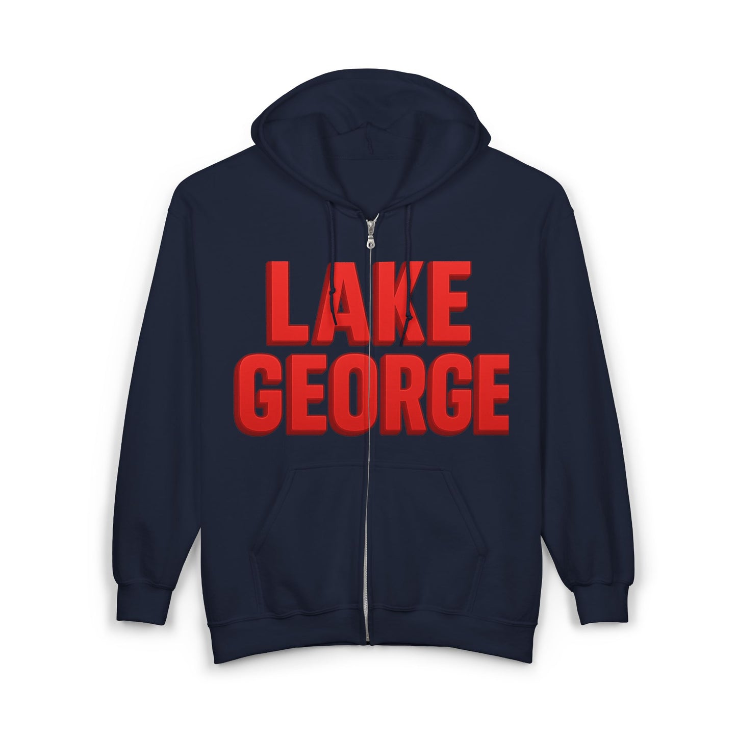 Lake George Unisex Heavy Blend™ Full Zip Hooded Sweatshirt