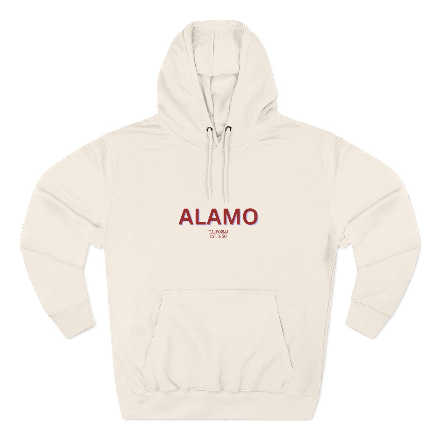 Alamo Fleece Hoodie, Casual Sweatshirt, Cozy Layering Piece, Perfect Gift for All Occasions, Stylish Streetwear