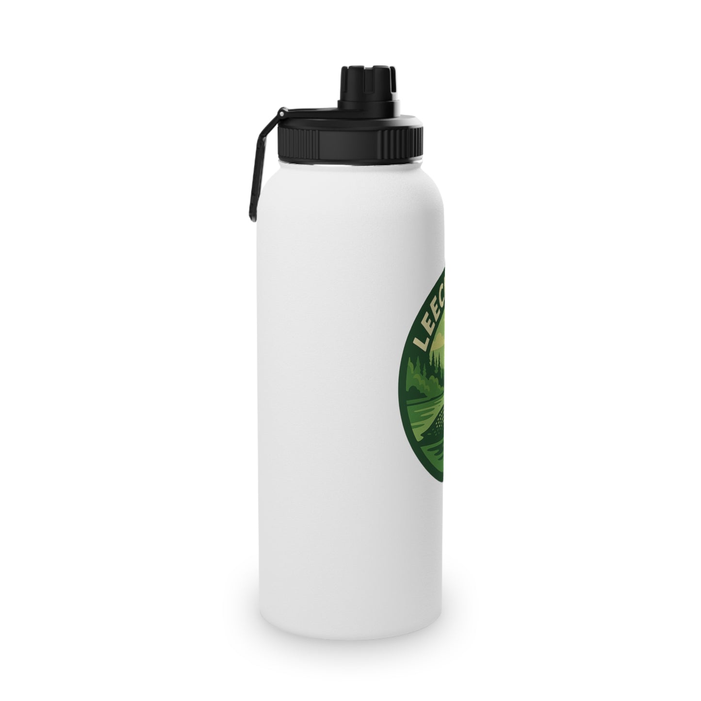 Leech Lake Stainless Steel Water Bottle, Sports Lid