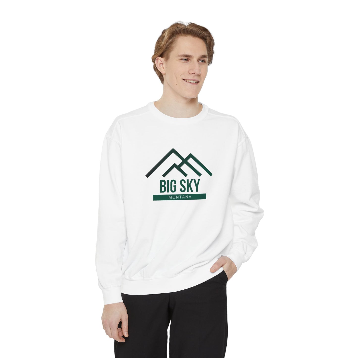 Big Sky Unisex Sweatshirt, Cozy, Perfect Autumn Gift, Relaxed Style for All