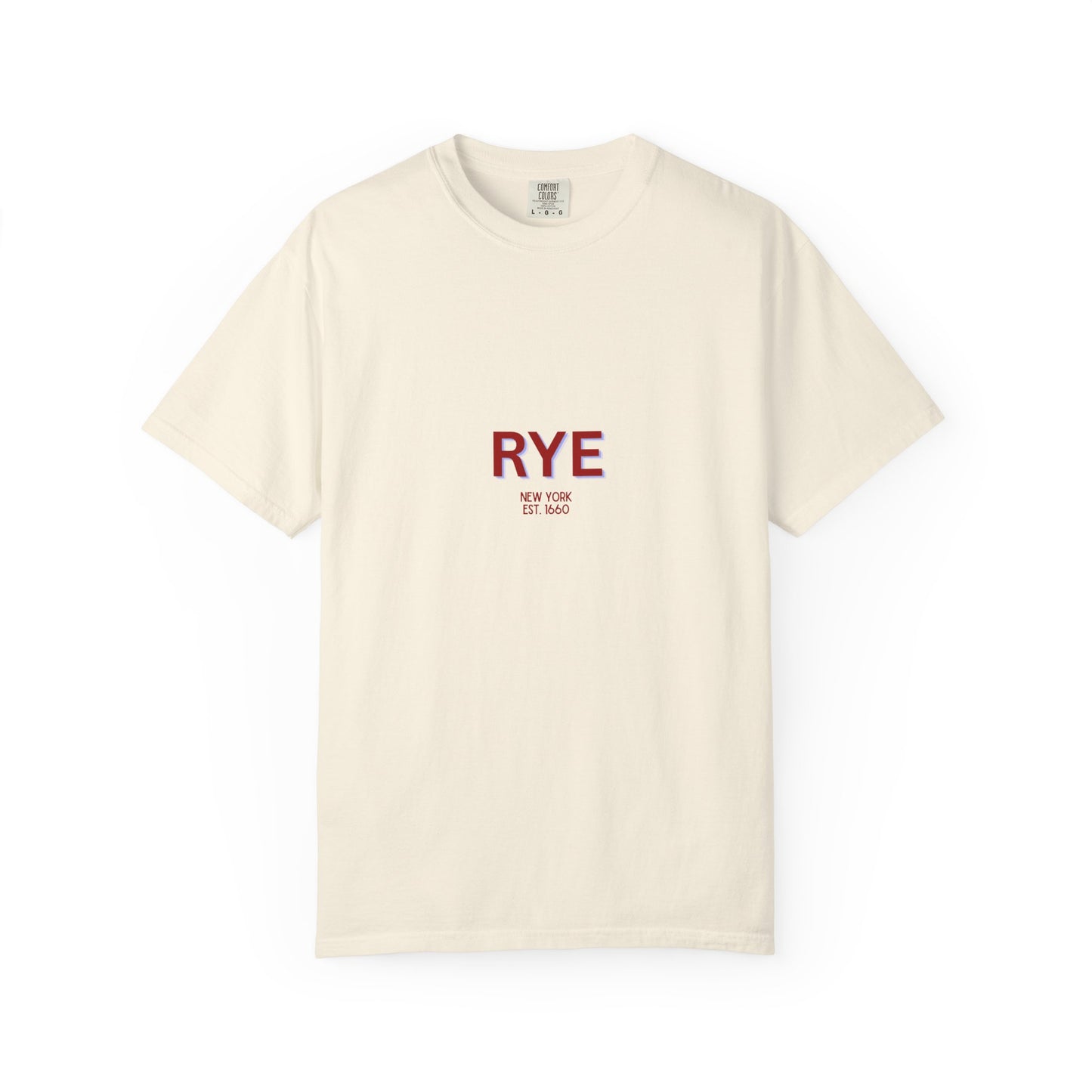 Rye Garment-Dyed Unisex T-Shirt, Casual Tee, Vintage Style Shirt, Everyday Wear, Birthday Gift, Unique Apparel