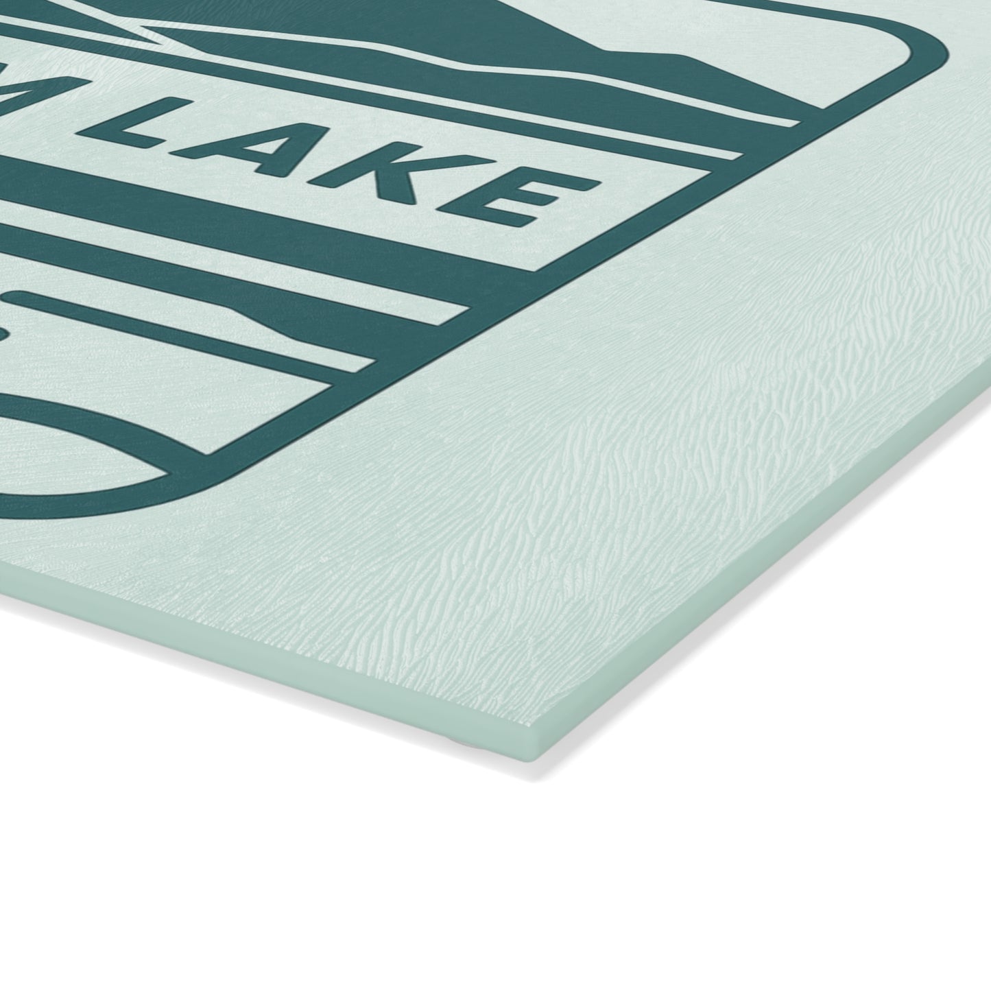 Squam Lake Glass Cutting Board
