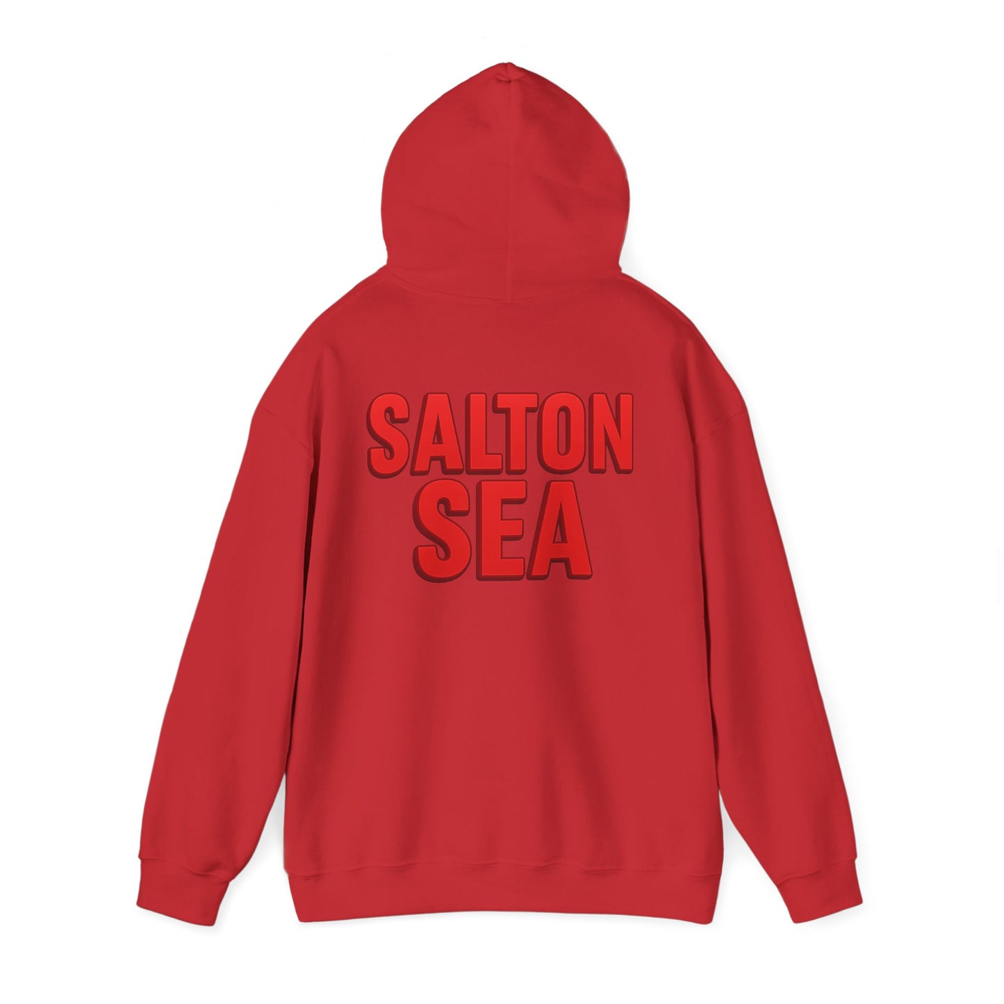Salton Sea Hoodie, Cozy Casual Wear, Unisex Sweatshirt, Lake Lover Gift, Outdoor Adventure Apparel, Summer Retreat Fashion