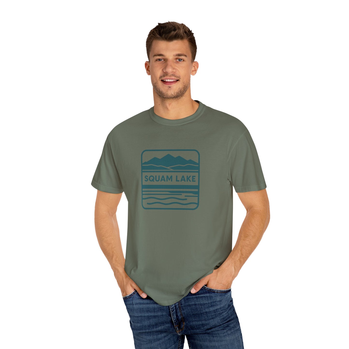 Squam Lake Unisex T-Shirt, Casual Graphic Tee, Nature Lover Gift, Outdoor Adventure Shirt, Vacation Souvenir, Summer Wear