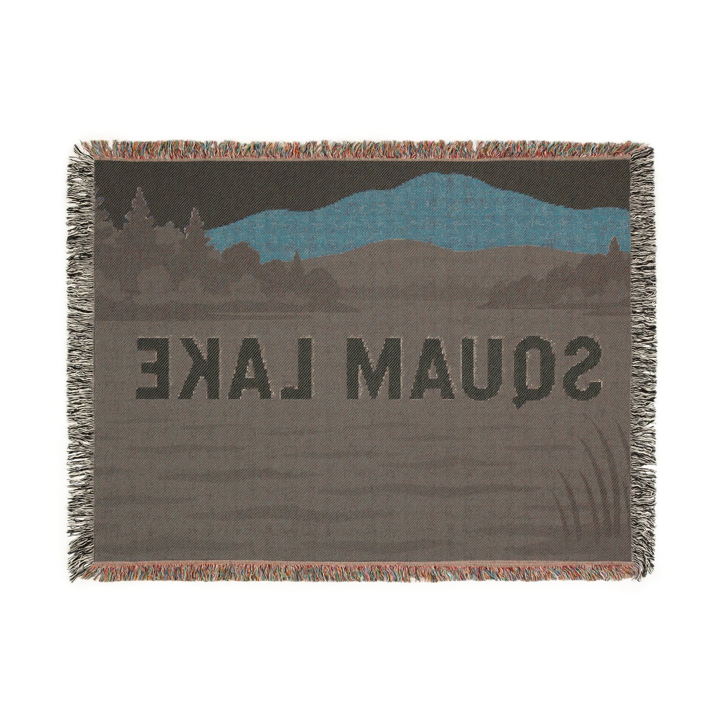 Squam Lake Woven Blanket