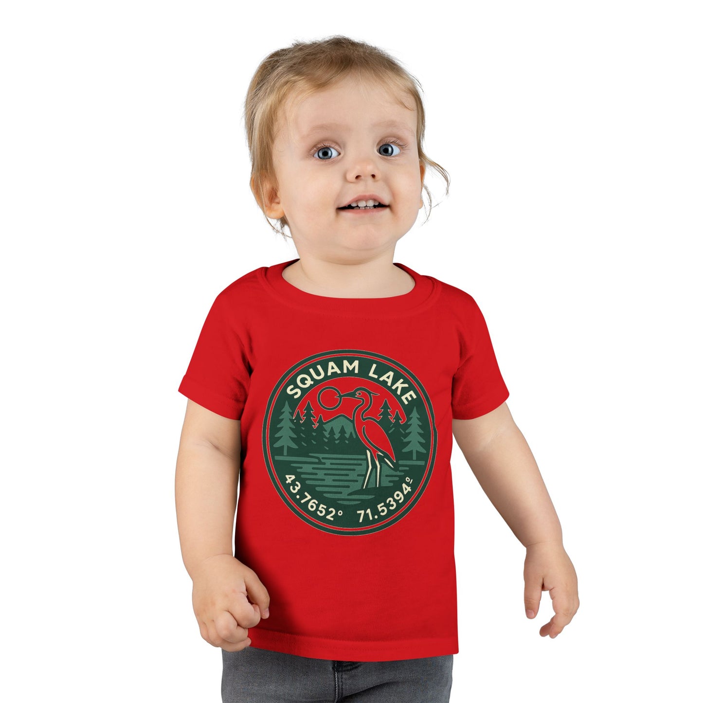 Squam Lake Toddler T-Shirt | Nature Lovers Kids Tee | Cute Gift for Birthdays, Holidays, Family Outings, Summer Fun, Eco-Friendly Kids [...]