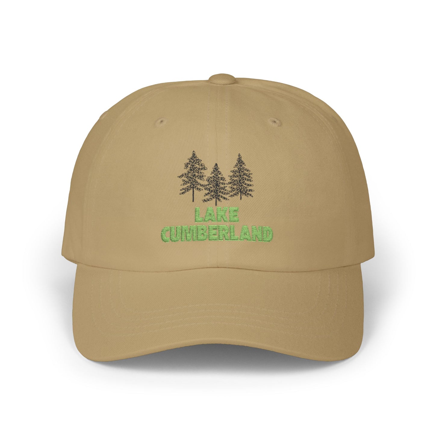 Lake Cumberland Classic Dad Cap | Adjustable Cotton Hat for Outdoors, Gifts for Dads, Camping, Fishing, Summer