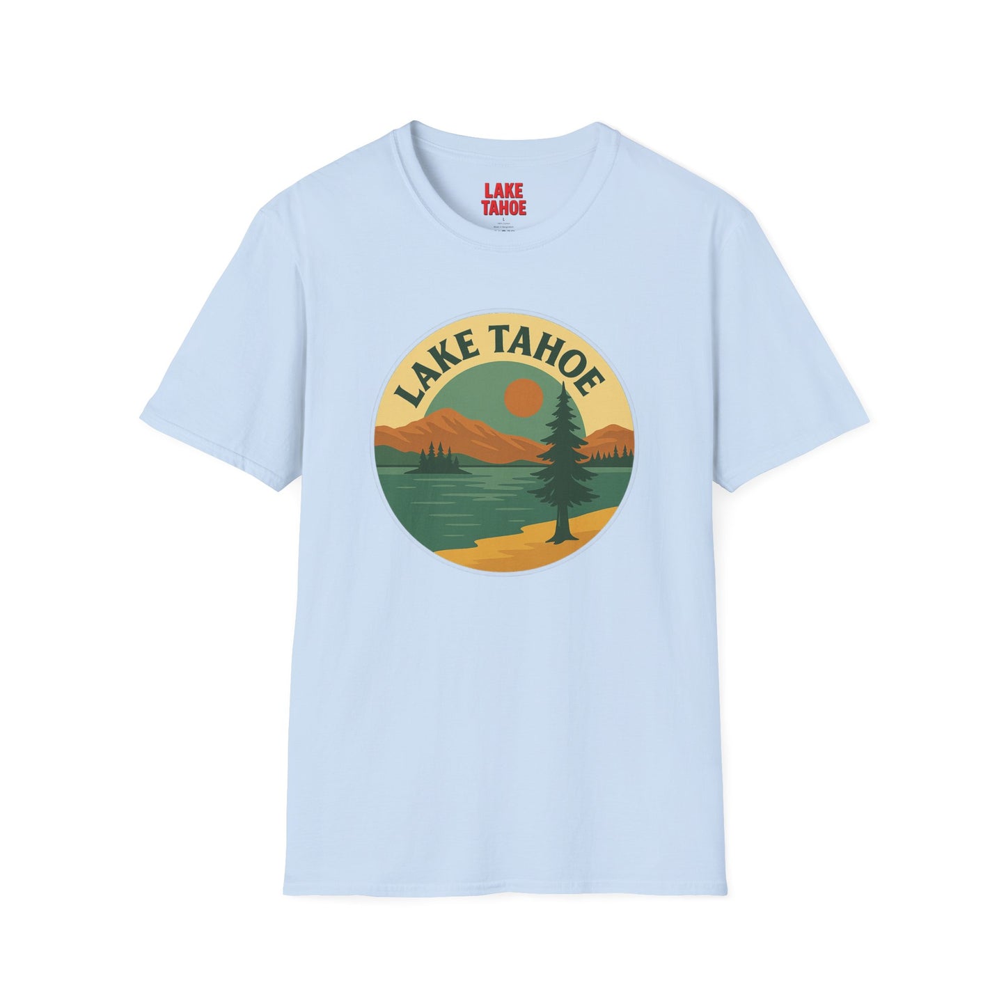 Lake Tahoe Nature Unisex Softstyle T-Shirt | Eco-Friendly Gift, Outdoor Adventure Shirt, Nature Lover Tee, Vintage Lake Apparel, [...]