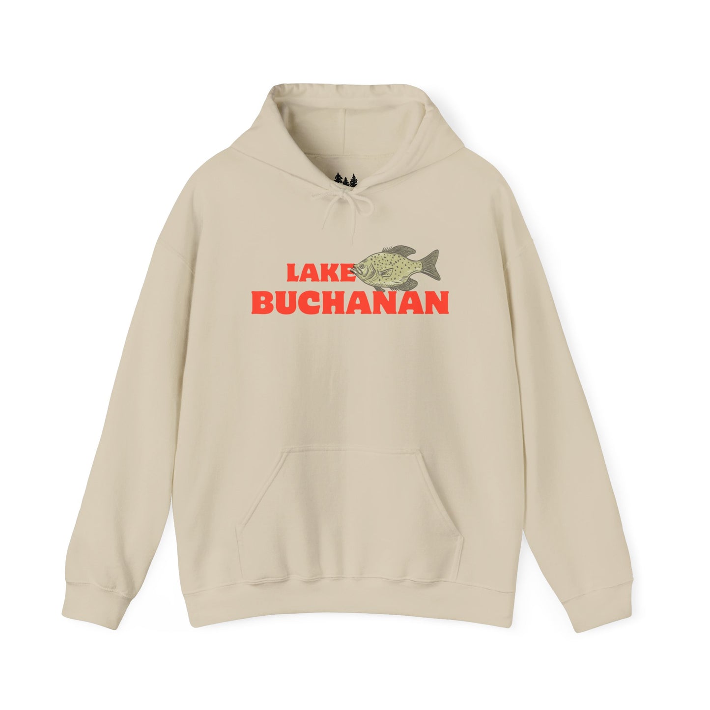 Lake Buchanan Fishing Hoodie, Unisex Comfortable Sweatshirt, Relaxed Fit for Outdoor Enthusiasts, Gift for Fishermen, Casual Lake Apparel