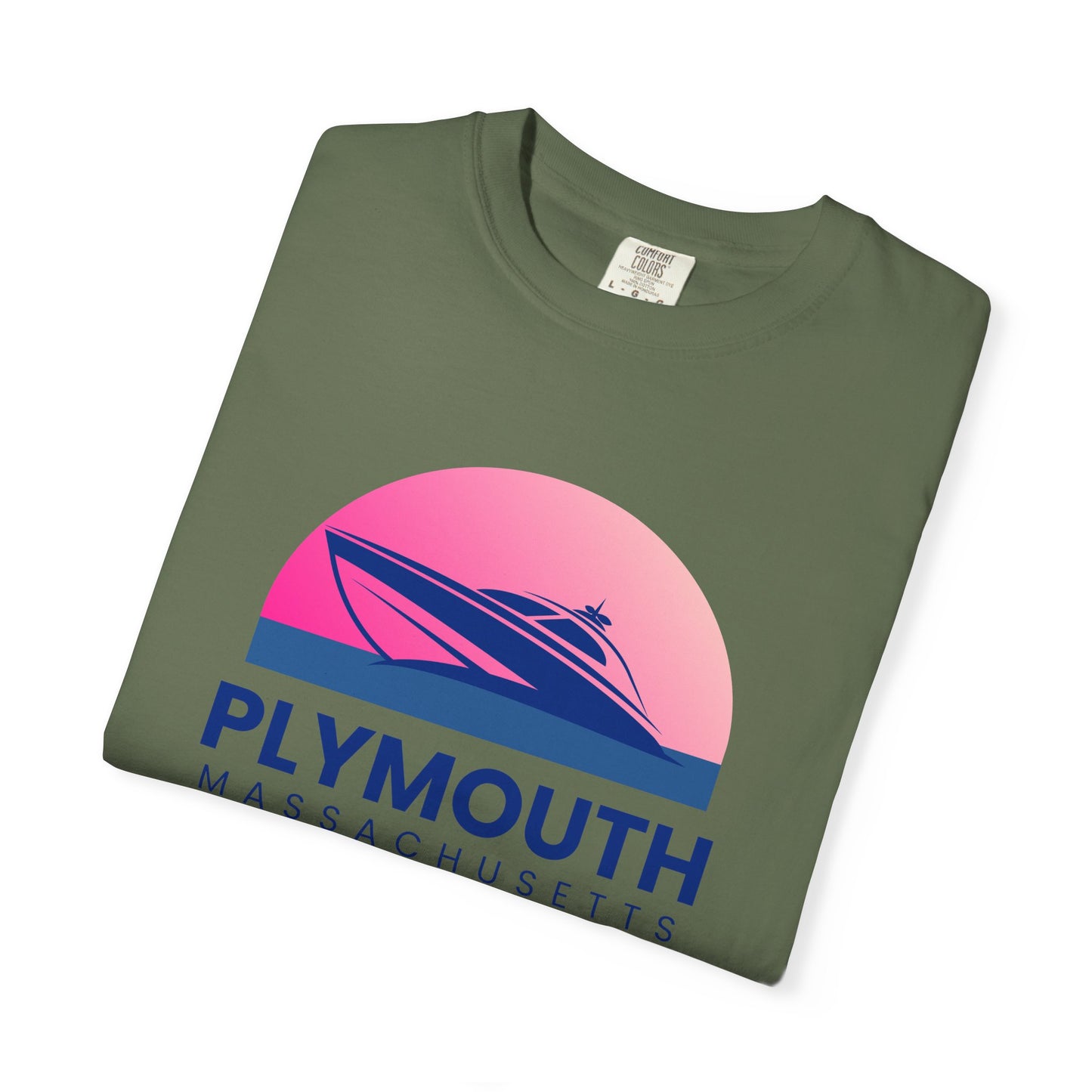 Plymouth Vibes, Unisex T-shirt, Casual Tee, Travel Souvenir, Vacation Top