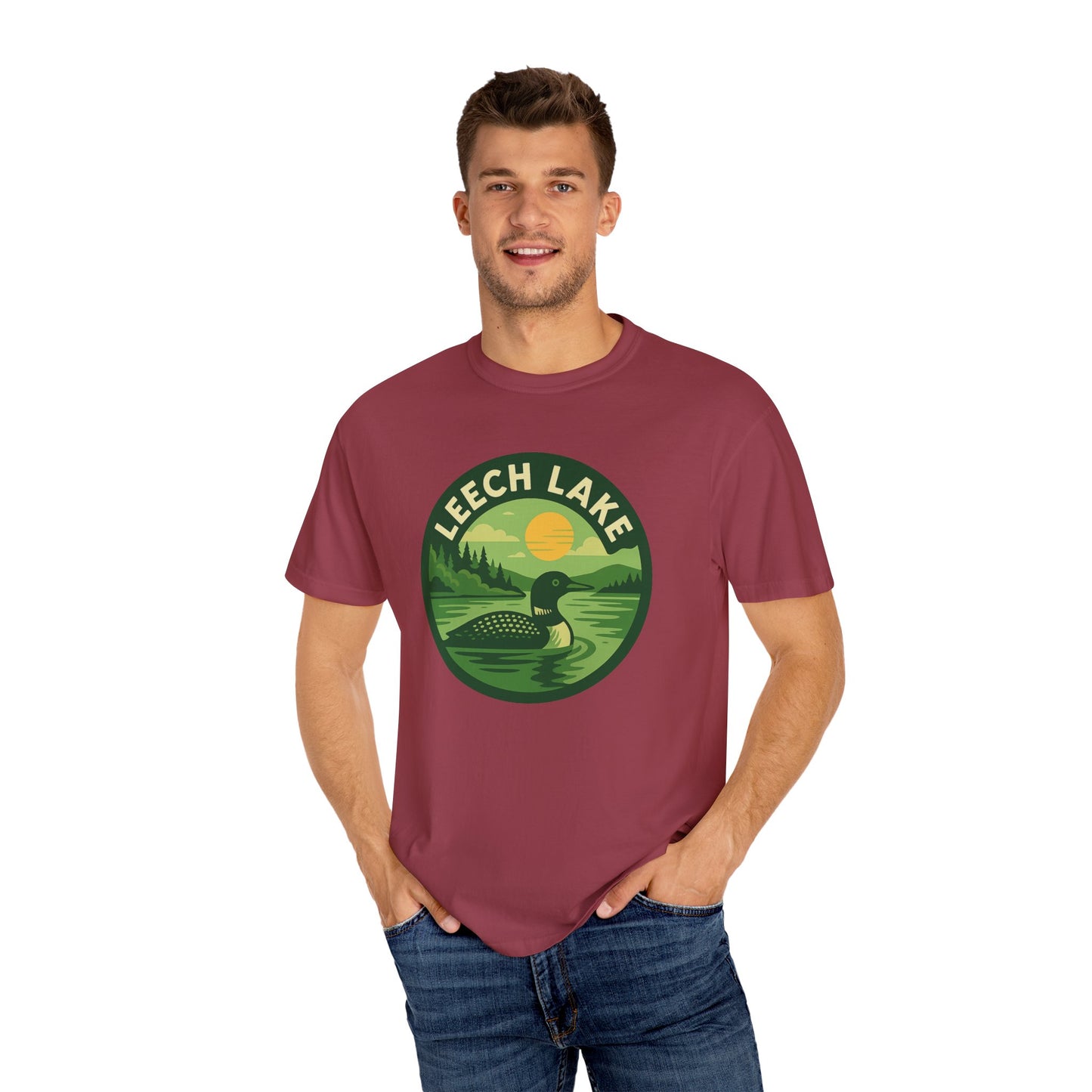 Leech Lake Unisex Garment-Dyed T-shirt