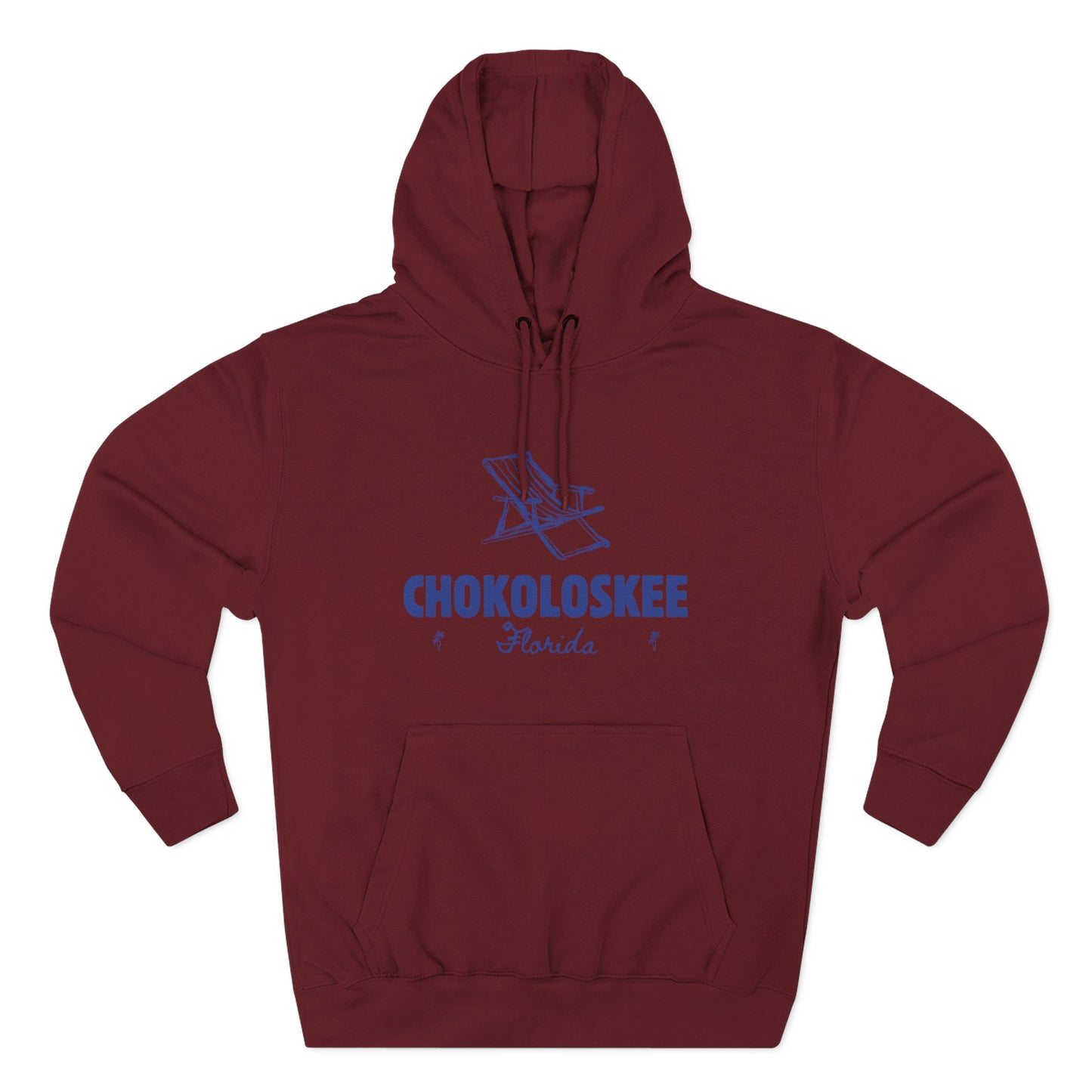 Chokoloskee Inspired Fleece Hoodie, Casual Wear, Relaxation, Gift for Autumn Lovers, Travel Essential