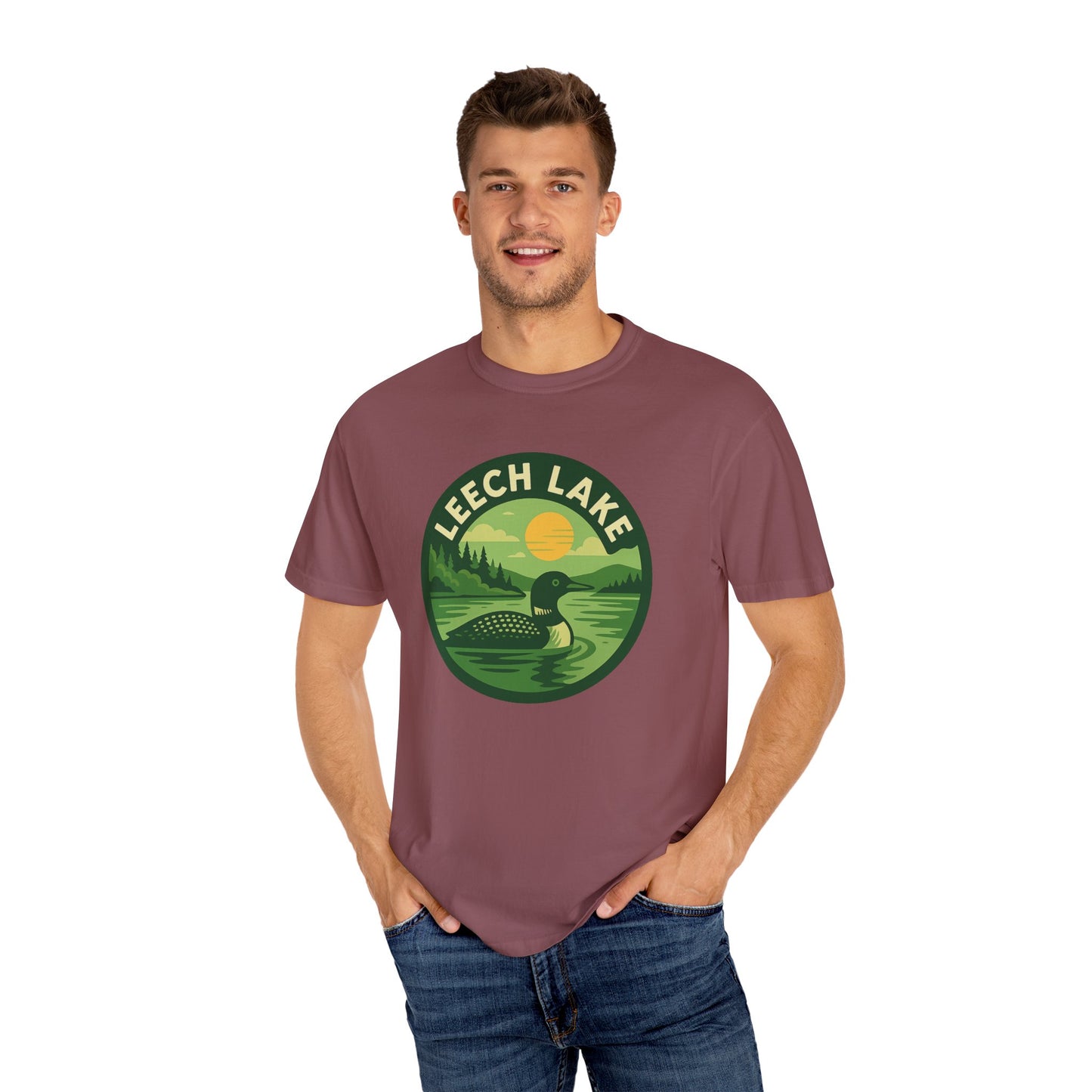 Leech Lake Unisex Garment-Dyed T-shirt