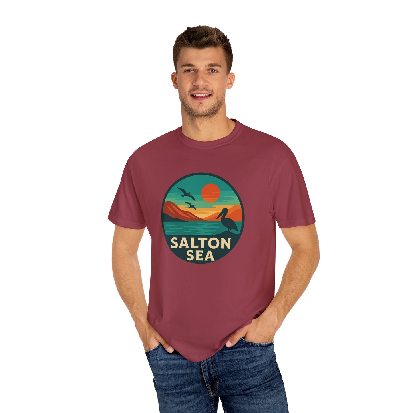 Salton Sea Unisex Garment-Dyed T-shirt