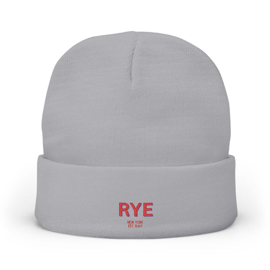 Rye Cozy Custom Knit Beanie - Personalized Hat, Winter Accessory, Gifts for Him, Her, Stylish Warmth