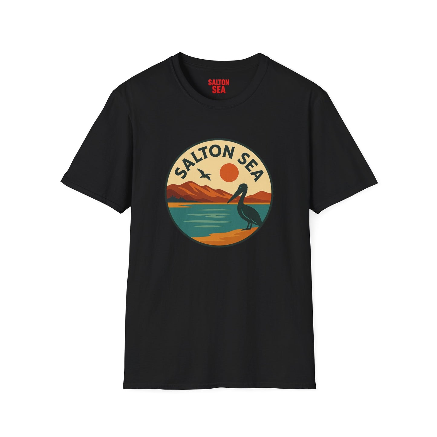 Salton Sea Nature Unisex Softstyle T-Shirt | Eco-Friendly Gift, Outdoor Adventure Shirt, Nature Lover Tee, Vintage Lake Apparel, [...]