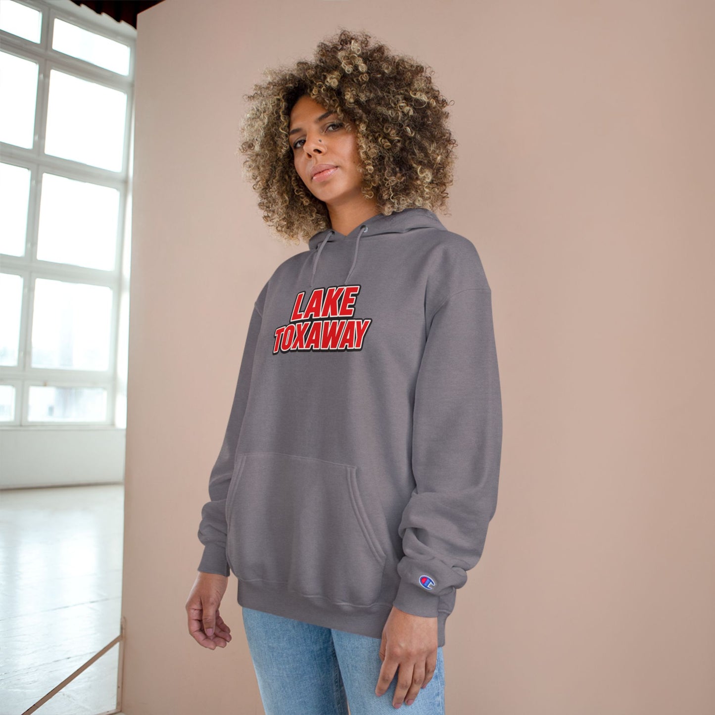 Lake Toxaway Cozy Hoodie, Perfect for Outdoor Adventures, Lake Days, Gifts for Nature Lovers, Comfortable Sweatshirt