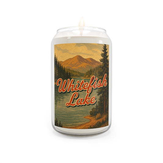 Whitefish Lake Soy Candle, Relaxing Home Decor, Gift for Her, Aromatherapy Candle, Summer Vibes