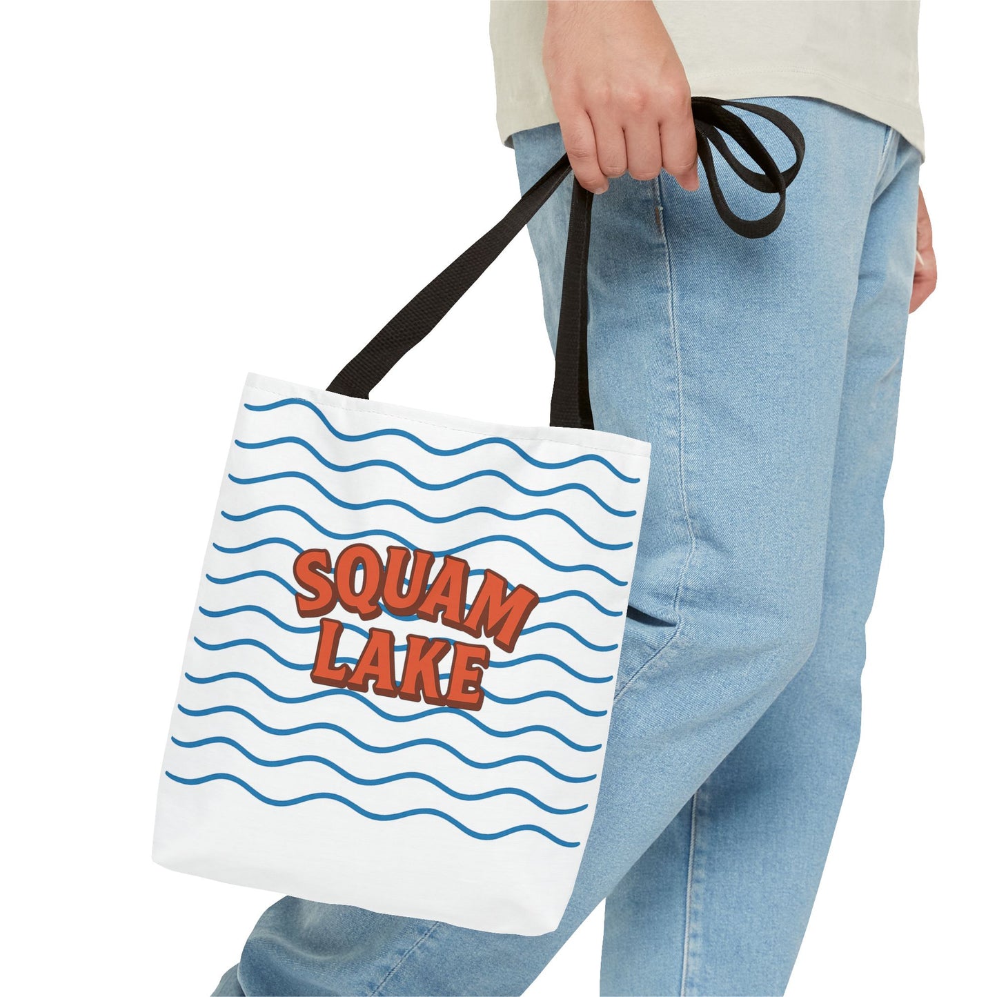 Squam Lake Tote Bag - Perfect for Beach Days, Travel, Lake Lovers, Summer Outings, Gift Idea