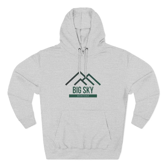 Big Sky Vibes Hoodie with Design, Perfect for Autumn Lovers, Comfortable and Stylish, Great Gift for Vacations
