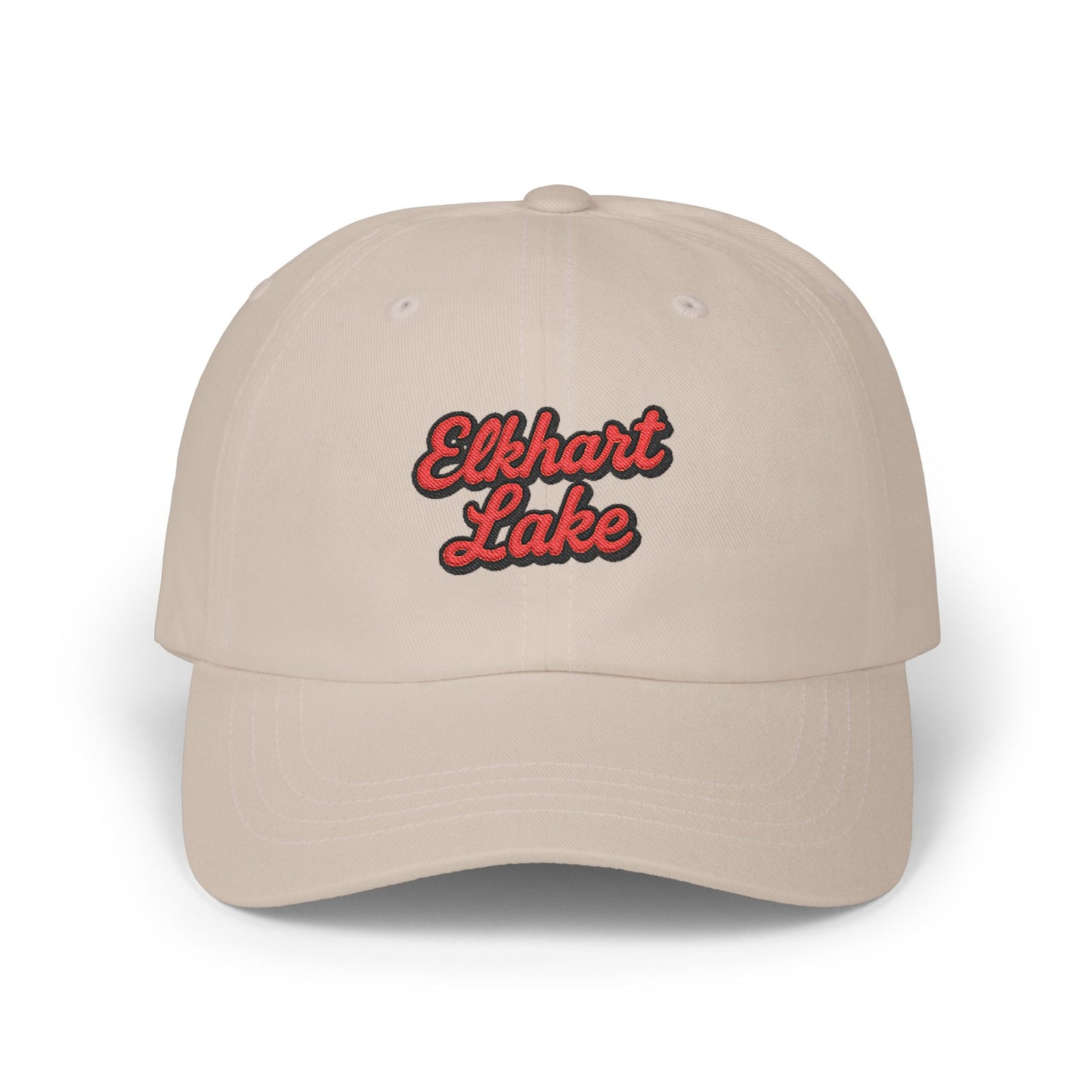 Elkhart Lake Stylish Dad Cap, Casual Summer Hat, Outdoor Accessory, Gift for Father's Day, Boating Trip Gear, Everyday Wear