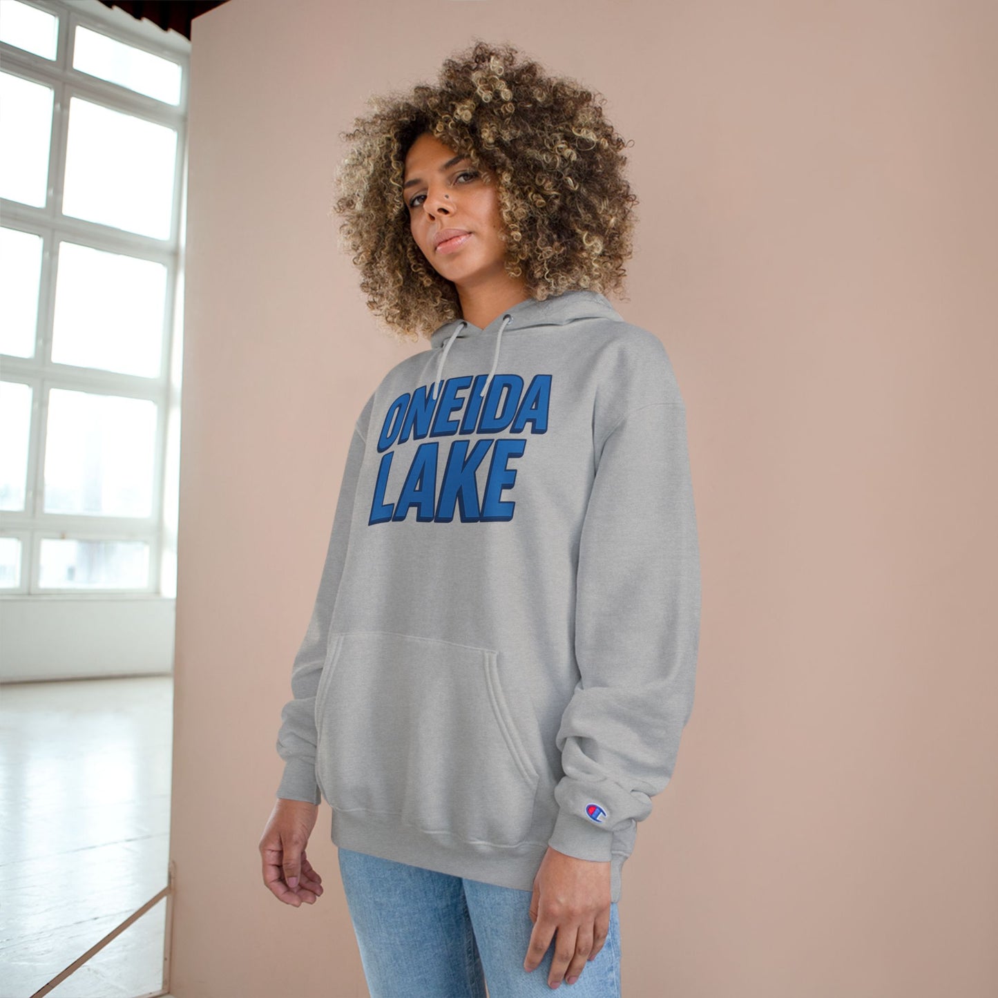 Oneida Lake Cozy Hoodie, Perfect for Outdoor Adventures, Lake Days, Gifts for Nature Lovers, Comfortable Sweatshirt
