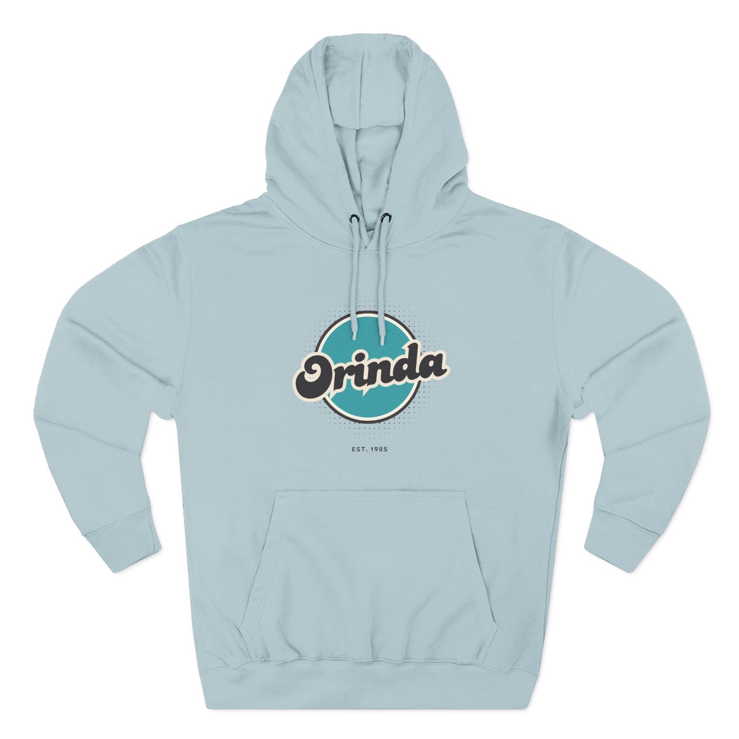 Orinda Retro Vibe Hoodie for Casual Days, Streetwear, Unisex Gift, Cozy Layering Apparel
