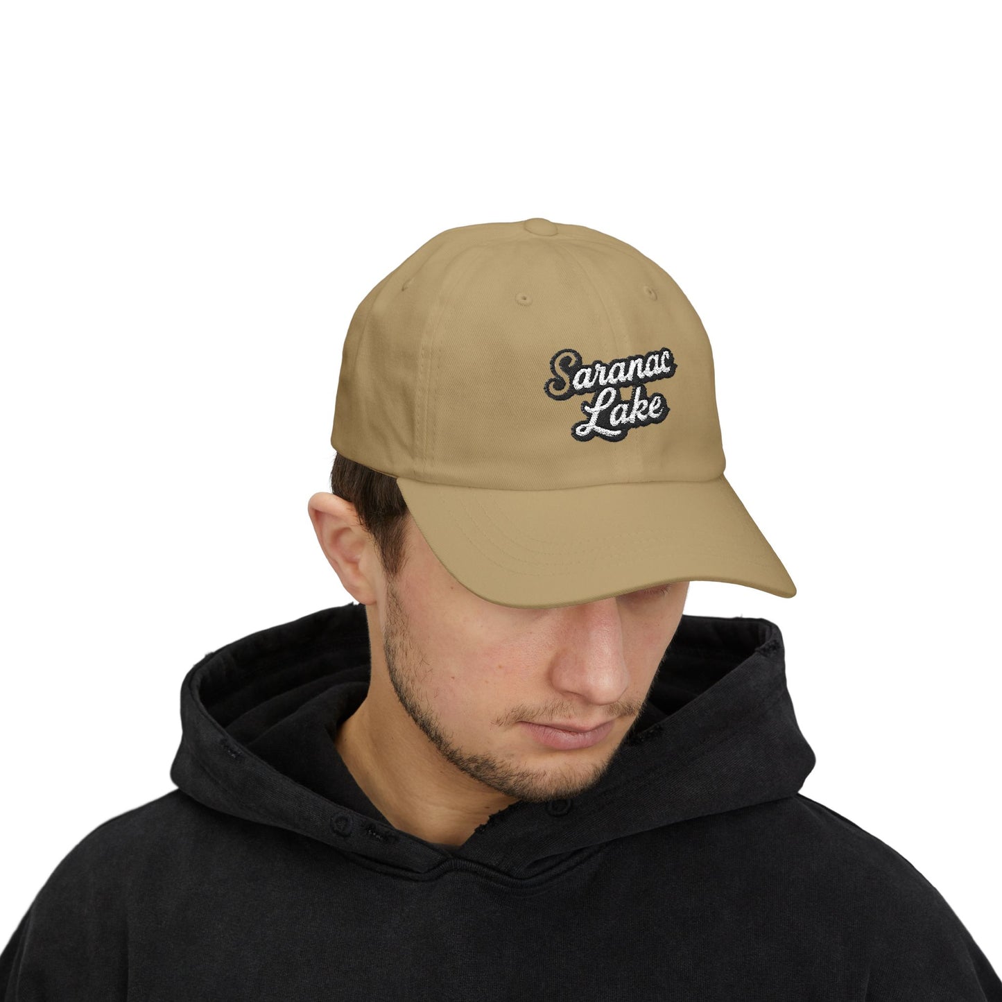 Saranac Lake Stylish Dad Cap, Casual Summer Hat, Outdoor Accessory, Gift for Father's Day, Boating Trip Gear, Everyday Wear