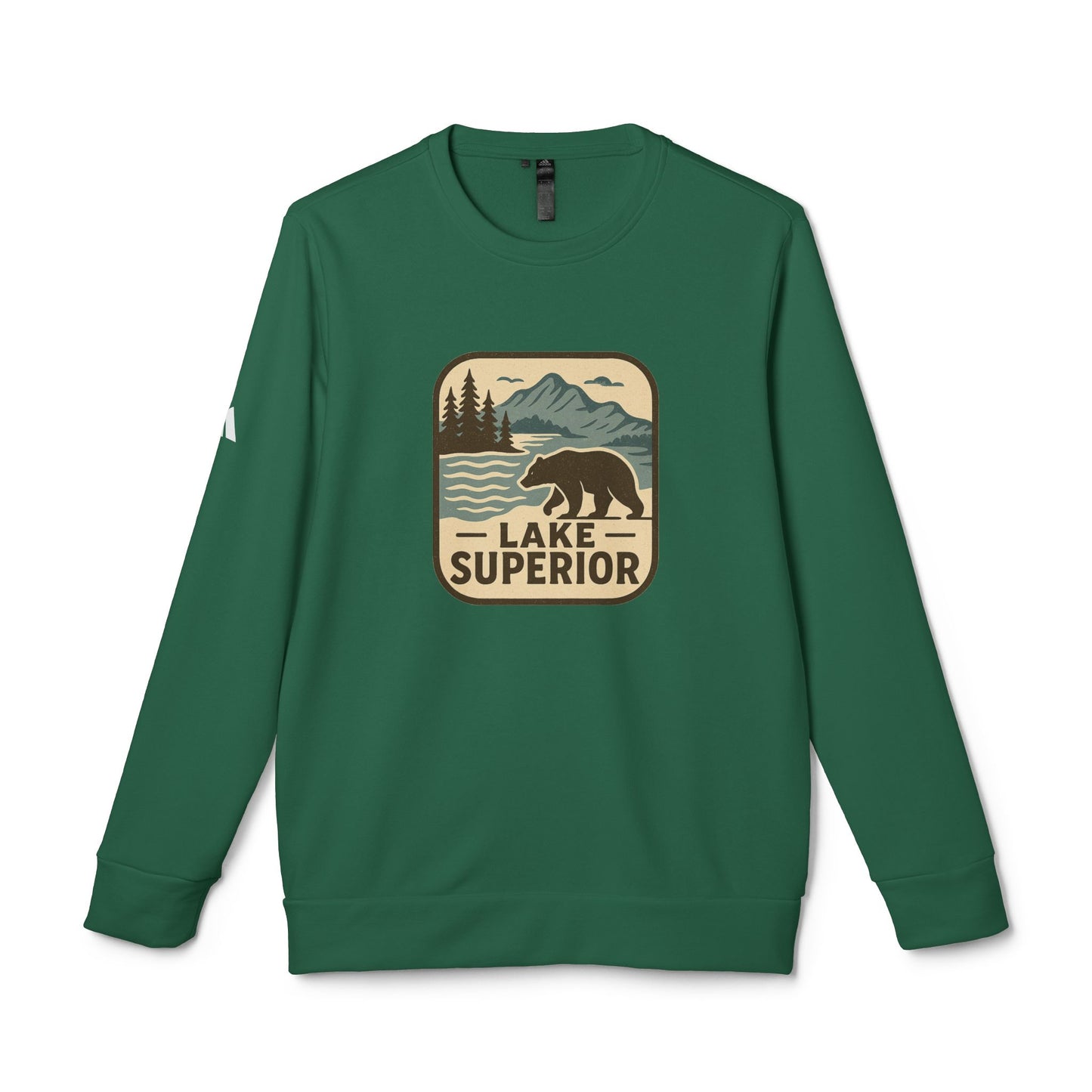 Lake Superior Cozy Outdoor Sweatshirt for Nature Lovers, Unisex Crewneck, Perfect for Hiking, Camping, or Relaxing at Home, Design