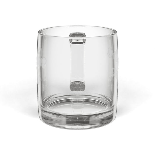 Salton Sea Engraved Coffee Mug - Personalized Glass Cup for Coffee Lovers, Gifts for Birthdays, Weddings, Housewarming, Custom Drinkware