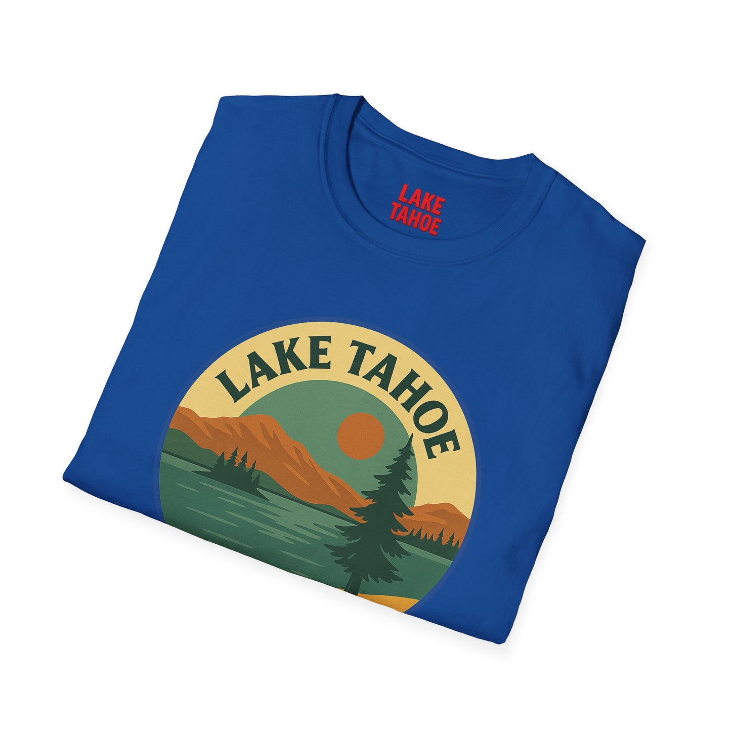 Lake Tahoe Nature Unisex Softstyle T-Shirt | Eco-Friendly Gift, Outdoor Adventure Shirt, Nature Lover Tee, Vintage Lake Apparel, [...]