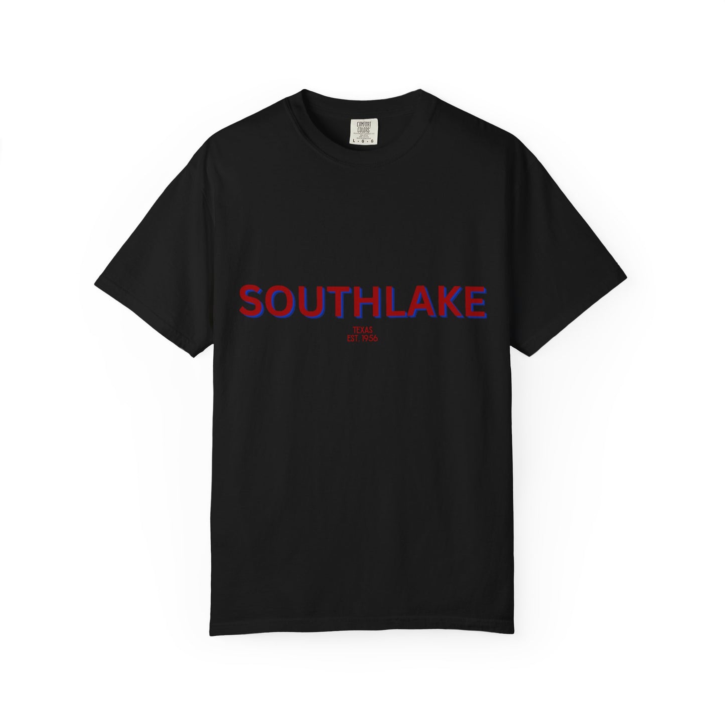 Southlake Garment-Dyed Unisex T-Shirt, Casual Tee, Vintage Style Shirt, Everyday Wear, Birthday Gift, Unique Apparel