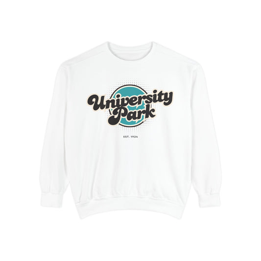 University Park Vintage Sweatshirt, Cozy Unisex Pullover, Retro Style, Perfect for Casual Outfits, Gift for Him or Her